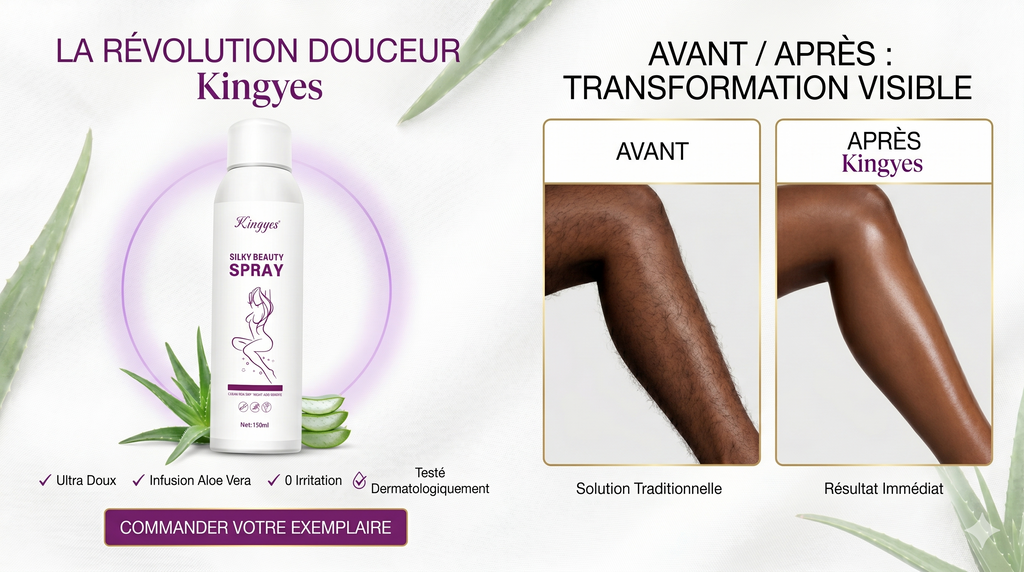 ORA SPRAY™ : Le Spray épilatoire qui épile en 1 seul mouvement. Ultra Doux, Simple et Naturel ( A base d'AloeVera ) CI