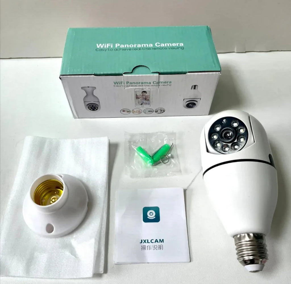 CAM360™ : Caméra Ampoule 4K 360°, SECURISER CE QUI COMPTE DES AUJOURD'HUI