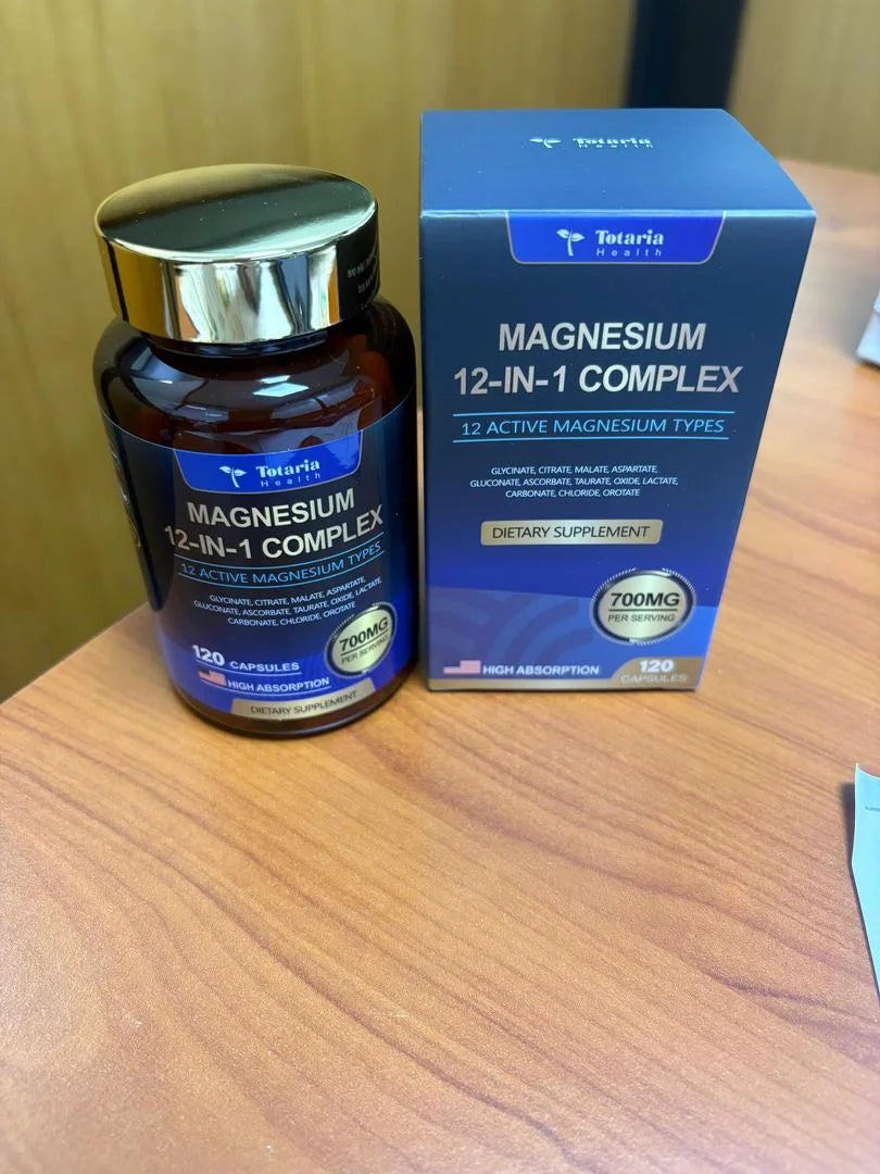 MAGNESIUM COMPLEX 12en1 : Un Complexe Complet pour comblé les besoins essentiels de votre Corps pour retrouver la forme et l'énergie d'avant. (NG)