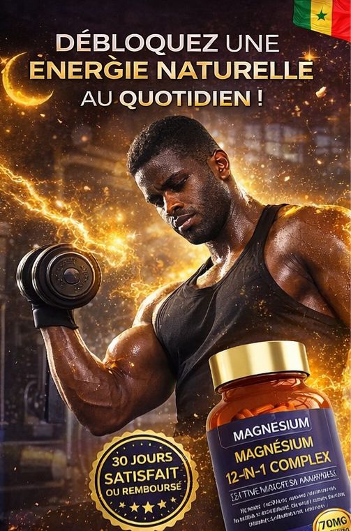 MAGNESIUM COMPLEX 12en1 : Un Complexe Complet pour comblé les besoins essentiels de votre Corps pour retrouver la forme et l'énergie d'avant. (NG)