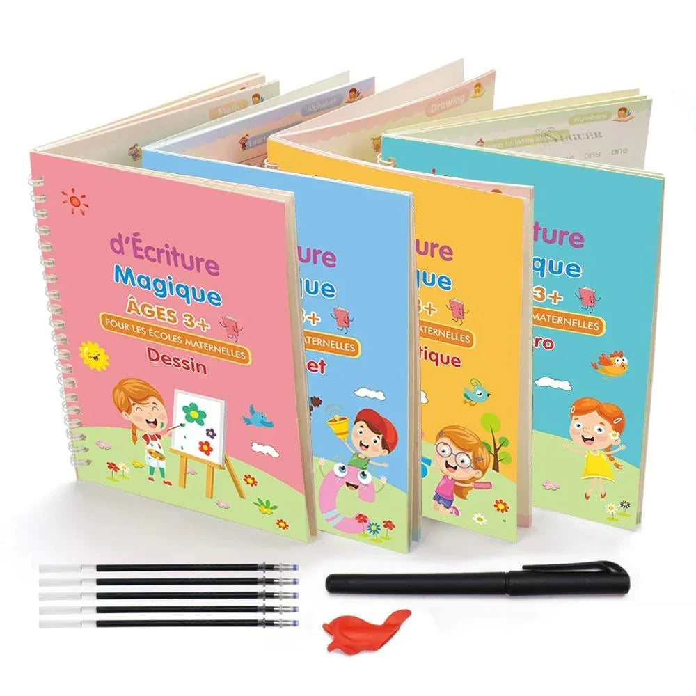 CAHIER MAGIC : AIDEZ VOTRE ENFANT A DEVENIR LE 1er DE LA CLASSE avec ce CAHIER (GB)