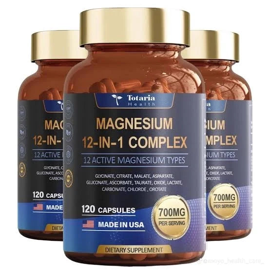 MAGNESIUM COMPLEX 12en1 : Un Complexe Complet pour comblé les besoins essentiels de votre Corps pour retrouver la forme et l'énergie d'avant. (NG)