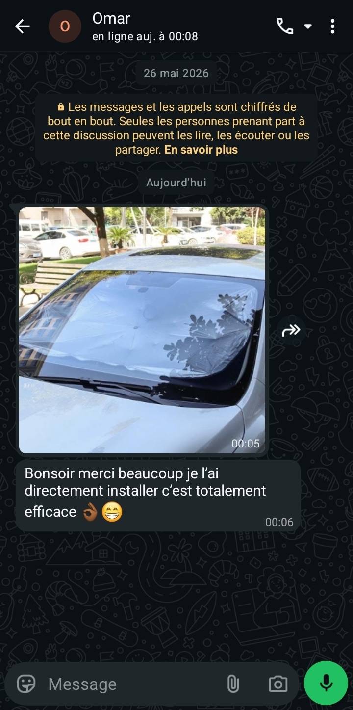 SunBlock™: La Solution Contre la chaleur Pratique Simple et Rénové pour vos Véhicules (NE)